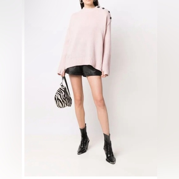Zadig & Voltaire
Malta Button-Trim Cashmere Sweater size Xs fits to med. - Picture 1 of 11